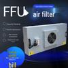 Industrial Fan Filter Unit with HEPA Filter, Class 100 Laminar Flow Hood for Cleanroom Workbench
