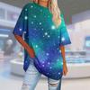 Modisches rundhalsiges lässiges bedrucktes kurzärmeliges T-Shirt Top für Damen und Herren