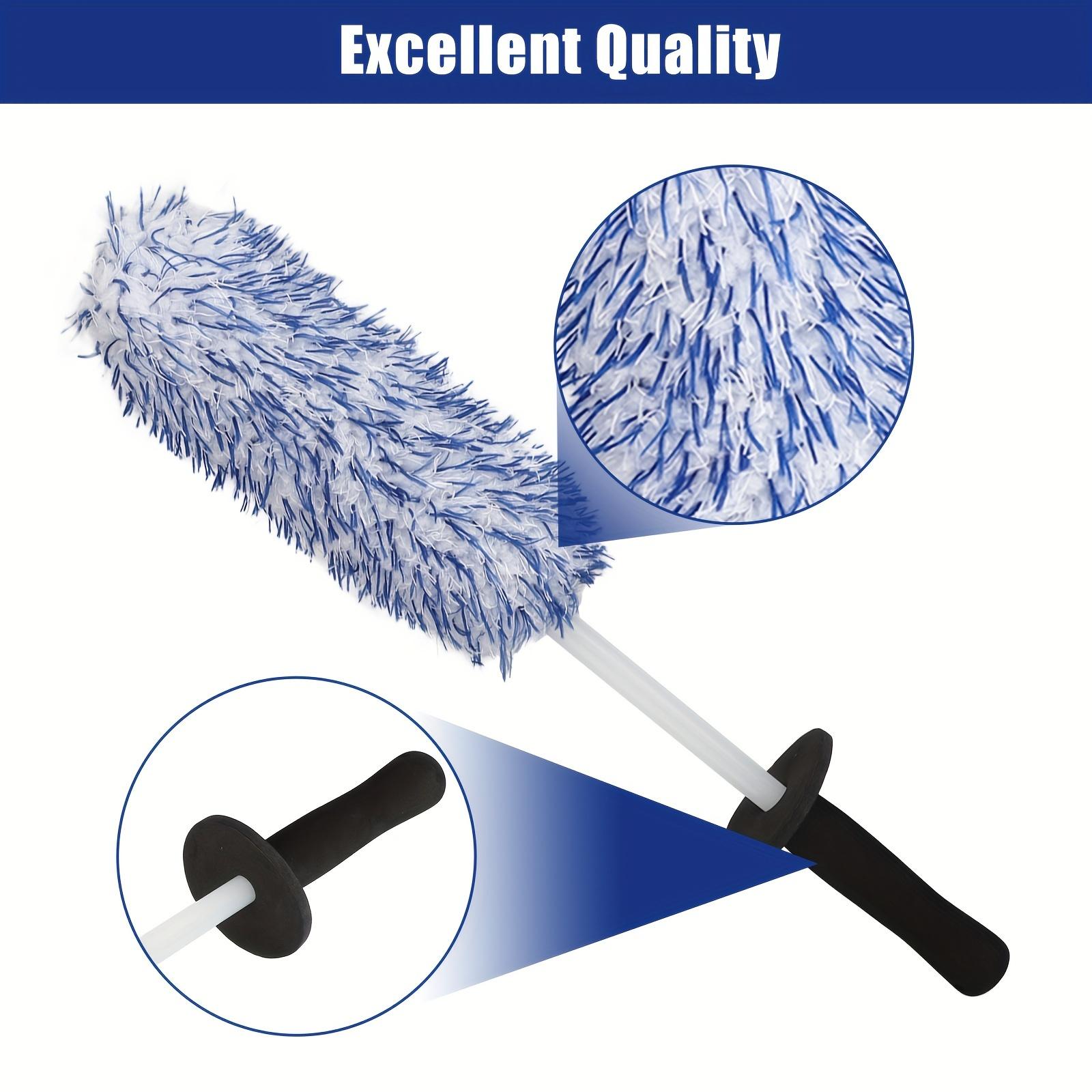 

17 Car Wheel Cleaning Brush Rims Tire Seat Engine Wash Auto Detailing Tool Kit for Auto Detailing Enthusiasts One Size синий