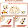 Chess Matching Game: Family Board Games for Kids and Adults, Preschool Learning Educational Toys, Birthday Gift for Boy Girl