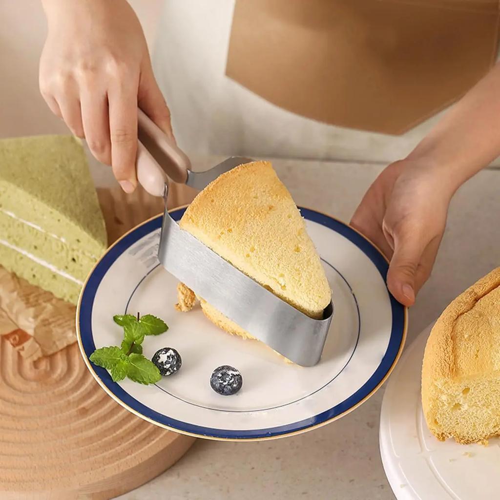 Kuchenschneider, dreieckiger Separator, verstellbarer Edelstahl, Gerät, Form, Kuchenclip, DIY, Dekorieren, Backformen, Küche, Bäckerei