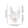 Horse Ear Bonnet Cover Hood Practical Protector Equestrian Equipment Soft Comfortable Fly