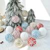8cm Christmas Balls Ornament Christmas Tree Hanging Balls Glitter Christmas Tree Decor Home Decor New Year Navidad Gift
