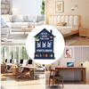Book Counter Tracker Wooden Annual Read Book Display Tracker Manual Read Tracker Reading Sign Display Bookshelf Decor Deco
