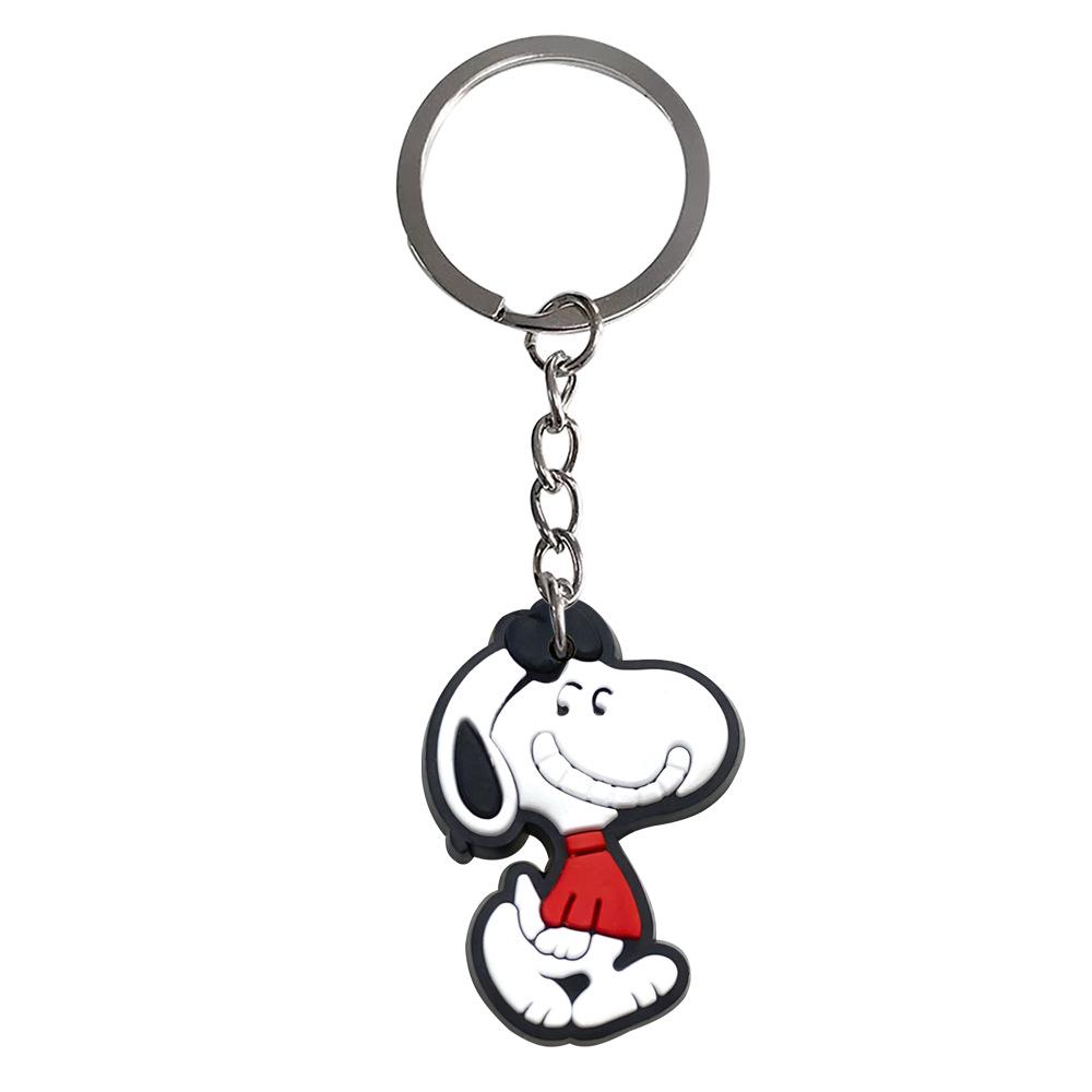 Snoopy Soft PVC Rubber Cartoon Keychain & Backpack Pendant