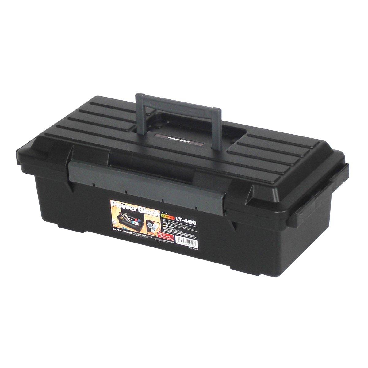 

JEJ Astage Tool Power Black Disaster Prevention 41 x Depth x Height Tools DIY Accessories Storage Tool Box LT-400 [Width 19.4 13cm] чёрный