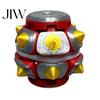 Decompression Toy Rubber Band Press Toy, Stress Anxiety Relief Fidget Spinner, 3D Anti-anxiety Printed Relaxation Desk for Kids Teens Adults