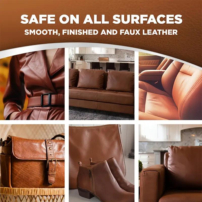 Premium Leather Care Kit - Leather Repair and Care Wax - Perfect for Car Interiors,shoes,boots, Luggage,furniture,etc.-150 Grams