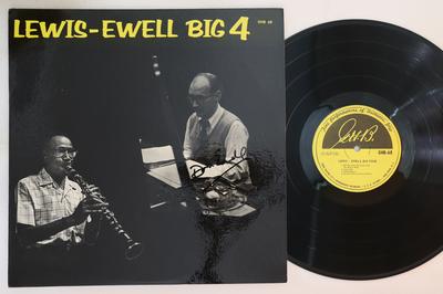 Płyta LP GEORGE LEWIS, DON EWELL - Lewis-ewell Big 4 GHB68 GHB USA Jazz Używana