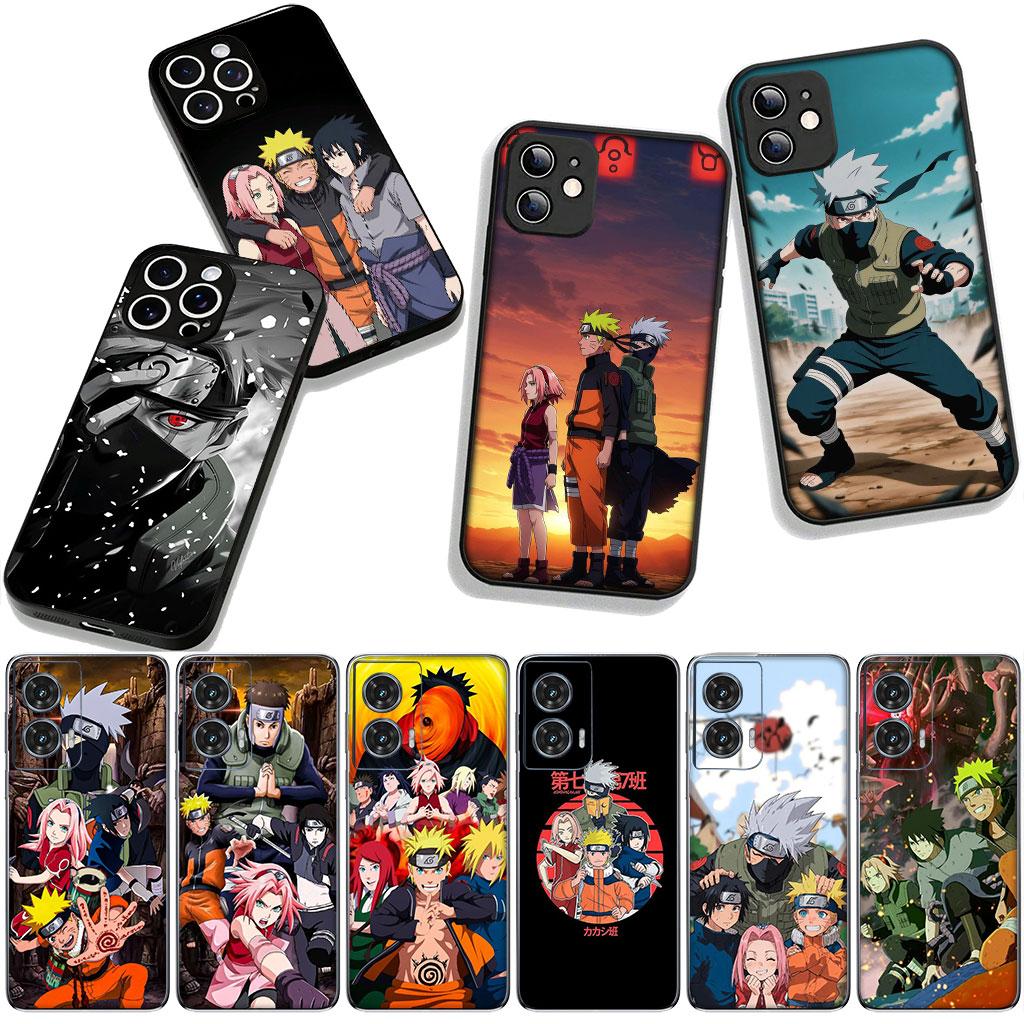 for Samsung Galaxy A36 A17 A26 A07 A35 A54 A53 A13 A33 A34 S8 S9 S20 S21 FE S10 Plus Case Kakashi Narutos Sasuke Haruno Sakura