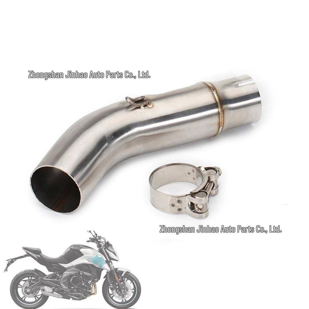 Stainless Steel Mid-Pipe for Suzuki GSR750 Motorcycle Exhaust Modification