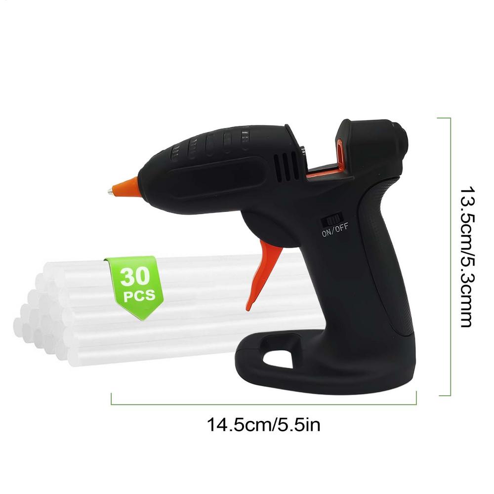 Hot Melt Glue Guns Rechargeable Cordless Hot Glue Machine Mini Household Industrial Guns Heat Temperature Electric Repair Tool