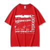 Vintage Distressed Metall Musikalbum Grafik T-Shirts Retro Grunge Textdruck T-Shirts Unisex Oversized Street Kurzarm Tops