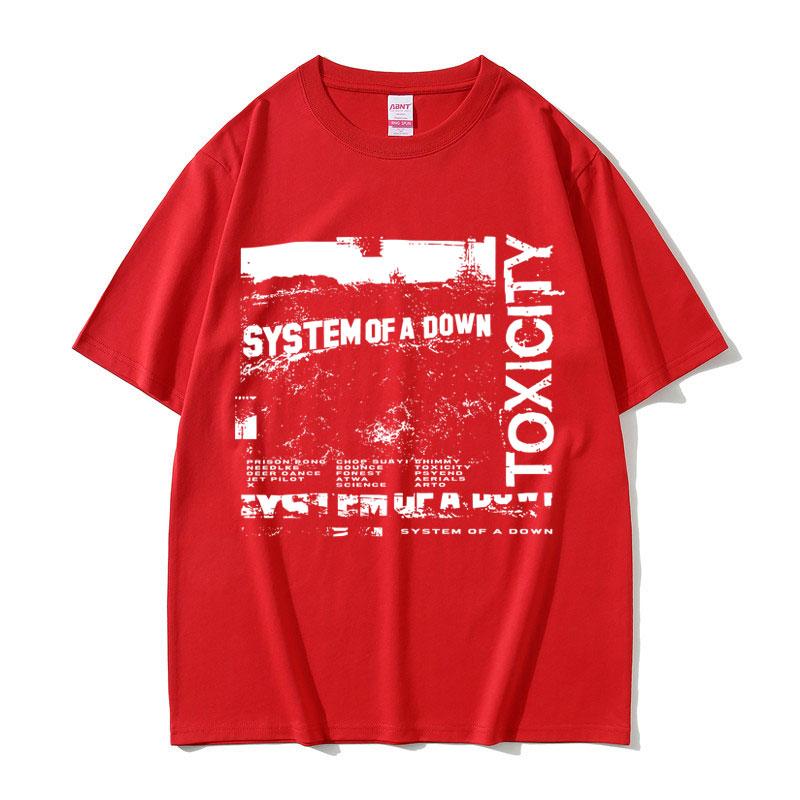 Vintage Distressed Metall Musikalbum Grafik T-Shirts Retro Grunge Textdruck T-Shirts Unisex Oversized Street Kurzarm Tops