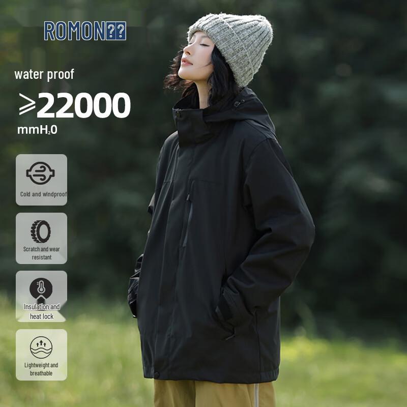 ROMON Unisex Outdoor Windproof Waterproof Shell Jacket Series S