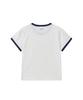 YALE Women'S Daily Comfort Ringer T-Shirt_Navy