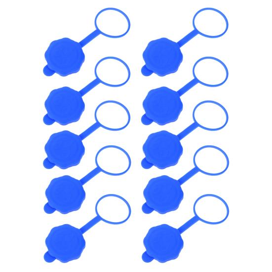 10 ks 3/5 galonový uzávěr na nádobu na vodu Silikon potravinářské kvality Nepropustný Nevylévací Opakovaně použitelný Univerzální Uzávěr na láhev na vodu Náhradní víko pro dávkovač vody