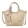 Pu Water Bucket Bag With Magnetic Closure For Daily Casual Use