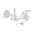 Mini Perfume Alcohol Funnel: Plastic Funnel for Dispensing Liquid into Bottles