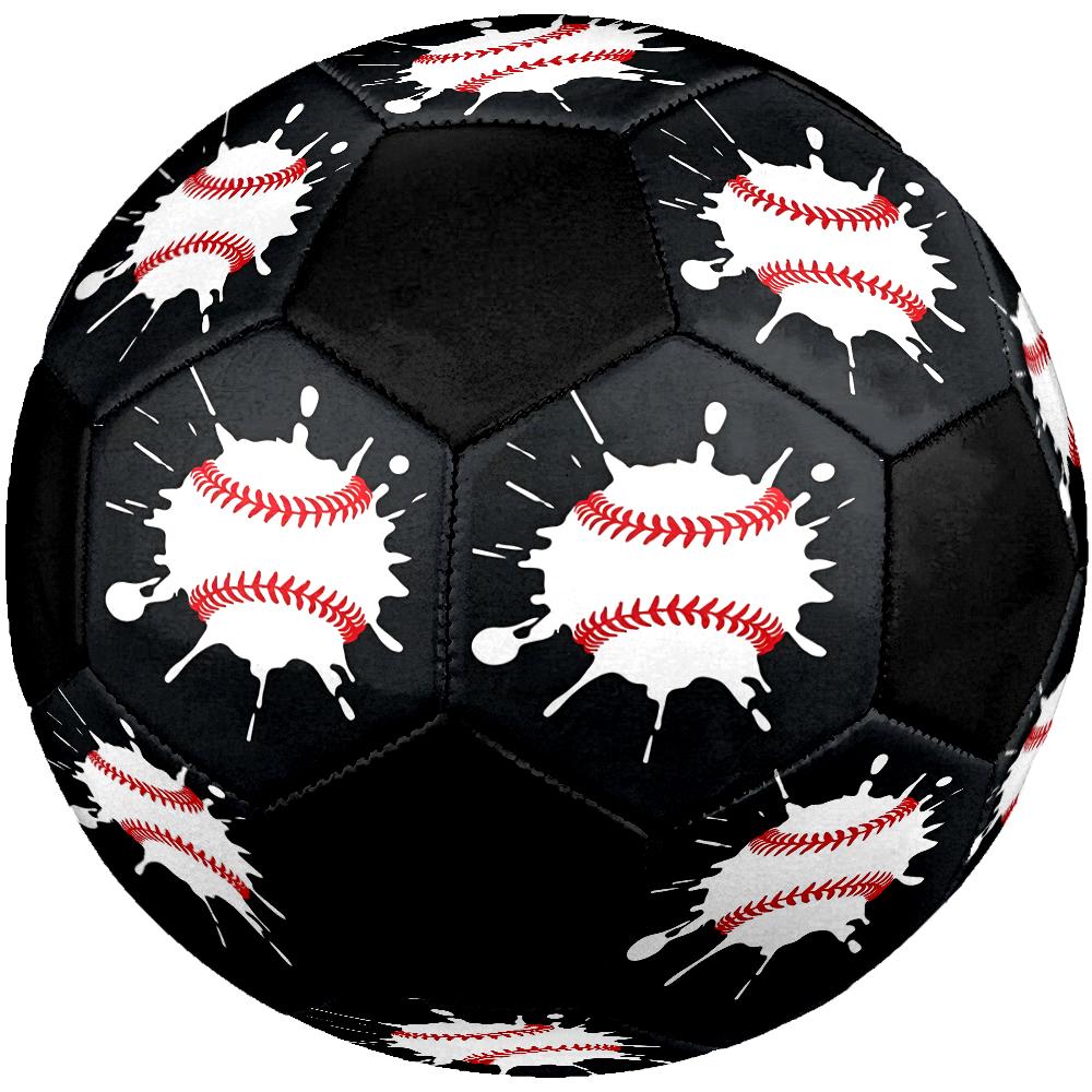 Baseball Theme Size 5 Soccer Ball, Suitable for Both Indoor and Outdoor Matches, a Gift Suitable for Everyone.