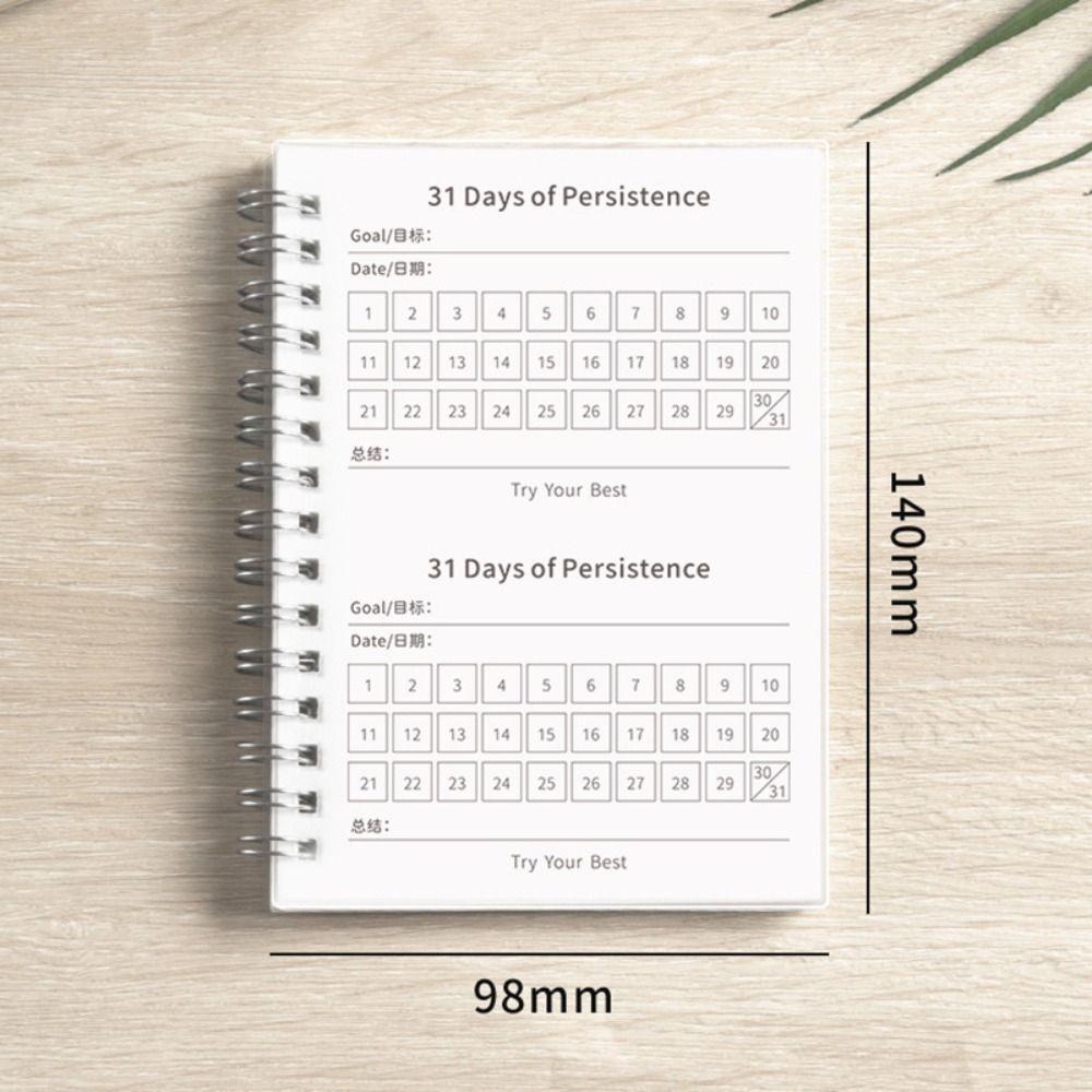 Student Specific Schedule Notepad A6 To Do List Memo New 31-days Planner Students
