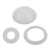 Gaskets Dome/mushroom Seals Check Valve Seals 7pcs Kit Semi-Transparent Silicone Rubber Repair Kit New Practical