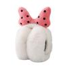 Foldable Plush Winter Earmuffs with Cute Bowknot - Thick, Warm, and Cold-Proof