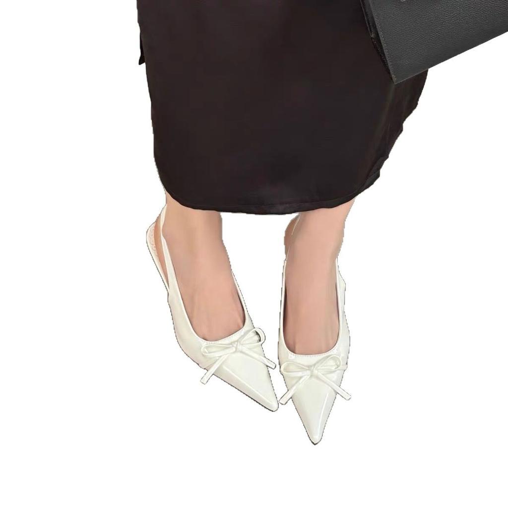 High Heels Sandalen Einzelschuhe Modeschuhe Warren Taschenkopf Sandalen 2025 neu leer Einzelschuhe Schmetterling