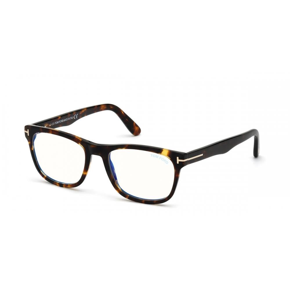 

Tom Ford Ft5662 B Blue Light Block 056 Men Eyeglasses Havana/56-18-145