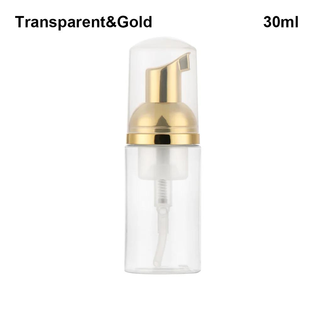 Foaming Bottle Plastic Foam Pump Bottle Empty Face Eyelashes Cosmetic Bottle Shampoo Shower Gel Soap Dispenser Home Bath Supply