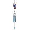 Metal Hummingbird Wind Chime Creative Hanging Decoration Blessing Bell Pendant  Gift