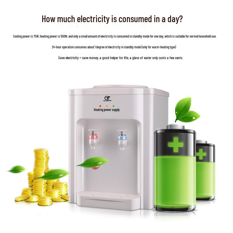 Ningbo Mini Desktop Water Machine: Hot & Cold Water Dispenser with Small Refrigerator