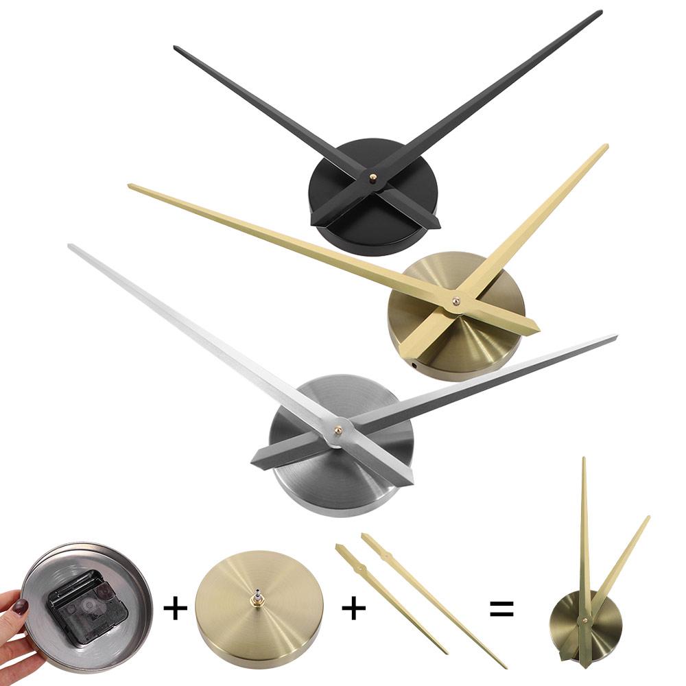 DIY Wall Clock Movement Mechanism Large Pointer 3D Clock Hands  Living Room Home