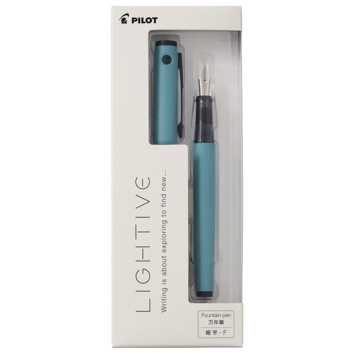 Pilot Fountain Pen Litive Fine Tip Turquoise PFLT1TQF