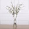 120cm Length Artificial Willow Branch Realistic Design 4-Fork Simulation Tree Branch Curly Shape Soft Texture Simulation Flower