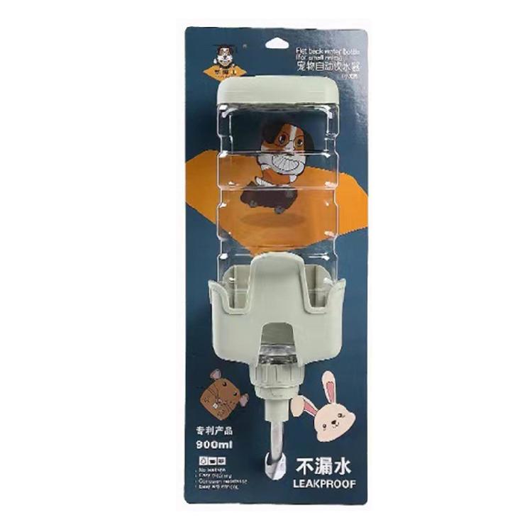 Leakproof Cage Mounted Water Dispenser For Pet Automatic Drinking Bowl For Rabbits Hamster