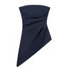 2025 Spring Women's Slim Versatile Strapless Pleated Vest