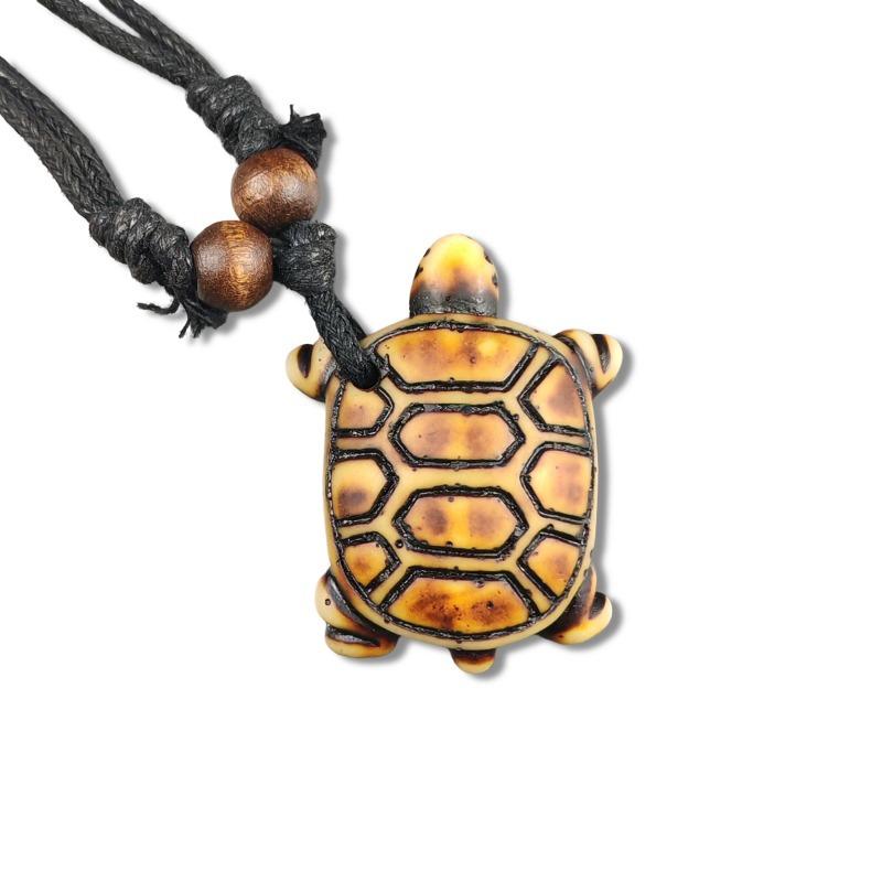 Vintage Animal Necklace, Springy Turtle Resin Jewelry Pendant, Sweater Chain Couple Accessories