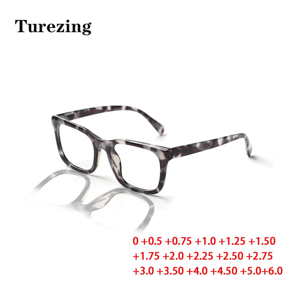Turezing Reading Glasses Spring Hinge Tortoiseshell HD Readers Diopter +1.0 To +6.0 for Men and Women