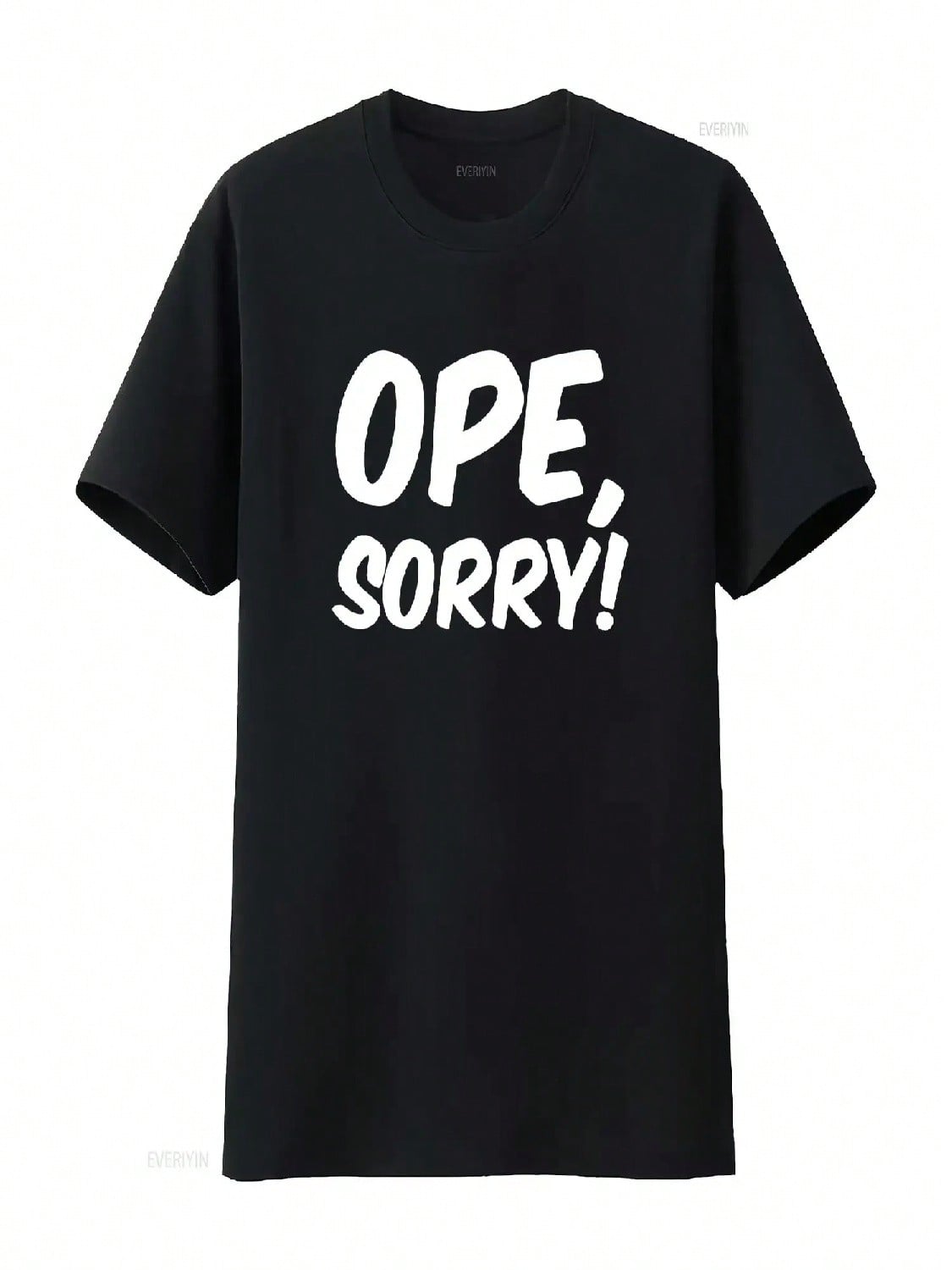Ope Sorry Funny Wholesome Midwest Politeness Friendly T Shirt Vintage Washed Graphic Homme Top For Everyday Wear Unisex S разноцветный