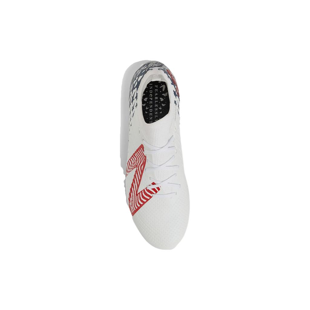 New Balance Timothy Weah X Tekela V4 Pro Low FG Queens Finest Unisex Sneakers White Red Blue ST1FLGC4
