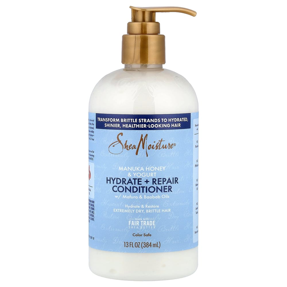 

SheaMoisture Manuka Honey & Yogurt Hydrate + Repair Conditioner 384ml (13 fl oz) 384ml - 1 ea