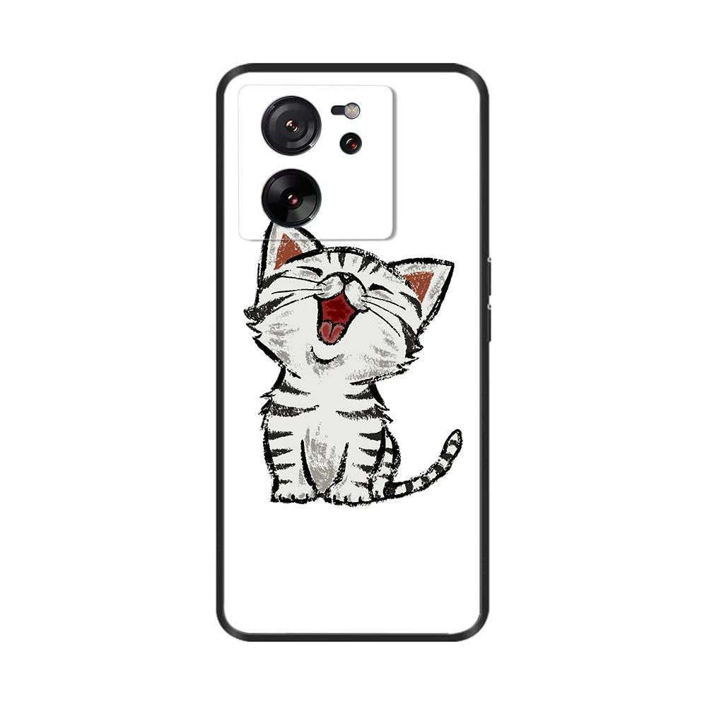 Soft Clear TPU Case For Xiaomi 13T Pro Case Mi13T Shell Silicone Painted Phone Cover For Xiaomi Mi 13T Pro 13TPro Fundas Coque