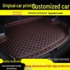 Compatible Rear Trunk Mats for 2016 Yueda Kia K3 K3S (18 Models)