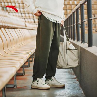 Men's Fleece-Lined Winter Warm Retro Joggers
