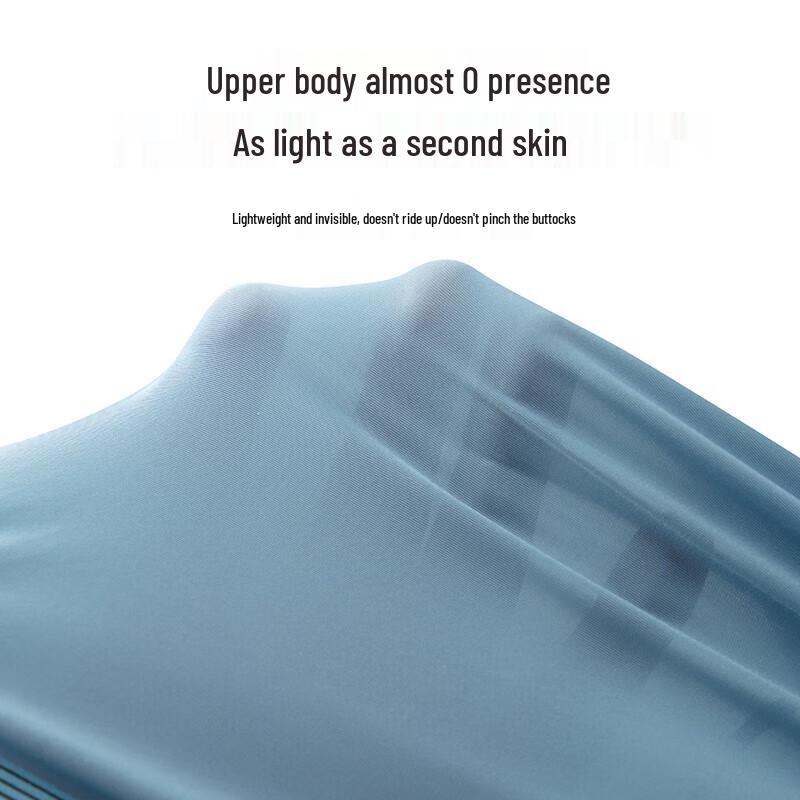 Yiershuang Men's 7A Antibacterial Silk Crotch Boxer Briefs (2-Pack)