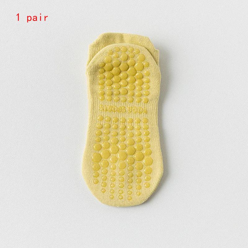 1 Pair/2 Pairs Mesh Breathable Yoga Socks Women Cotton Low Cut Short Gym Fitness Dance Sports Socks Professional Non-slip Floor Pilates Socks