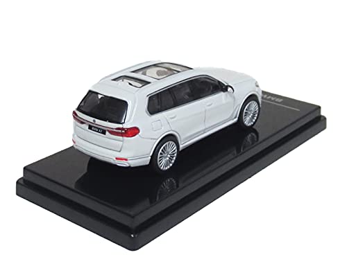 PARAGON 1/64 Scale BMW X7 White RHD Miniature Car