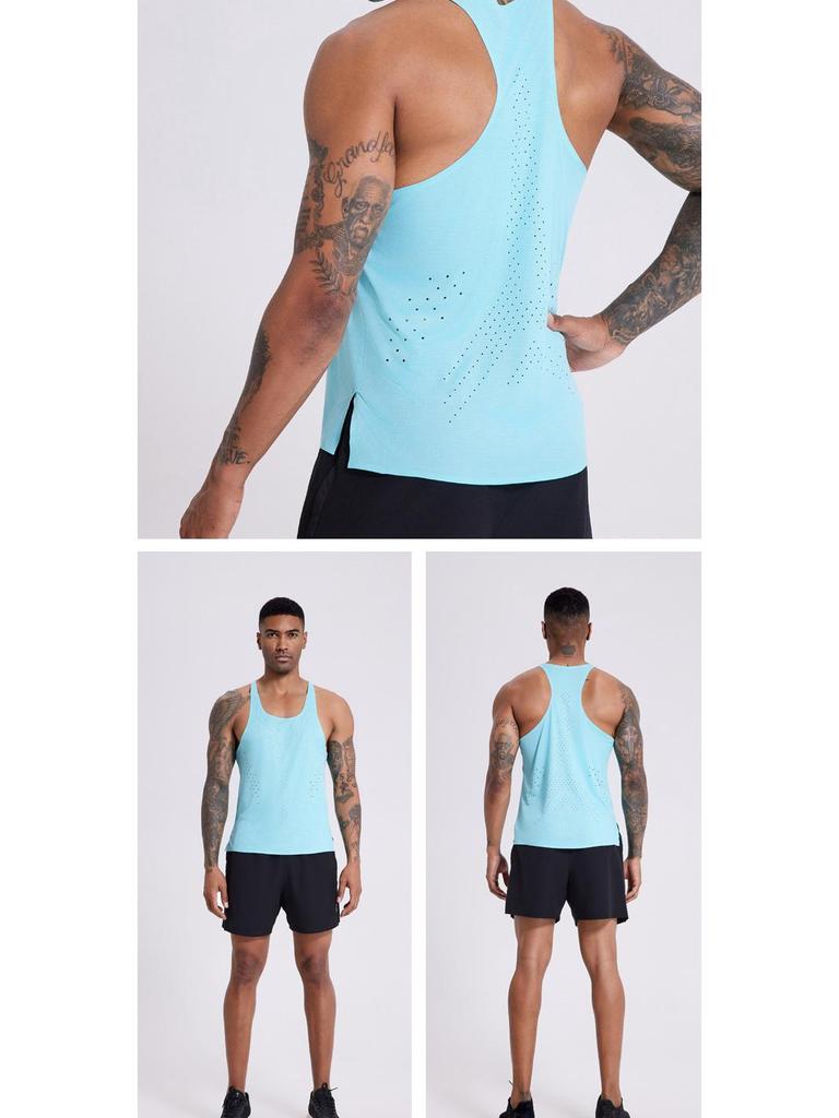 Marathon Schnelltrocknendes Mesh-Shirt für Männer & Frauen - Leichte Sportweste für Laufen & Trailtraining