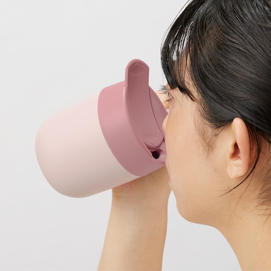 Kuruto Handle Mug Tumbler 310ml Stainless Steel Mug Thermo Stainless Steel Thermo Stainless Steel Mug Thermos Flask Vacuum Dual Structure Heat